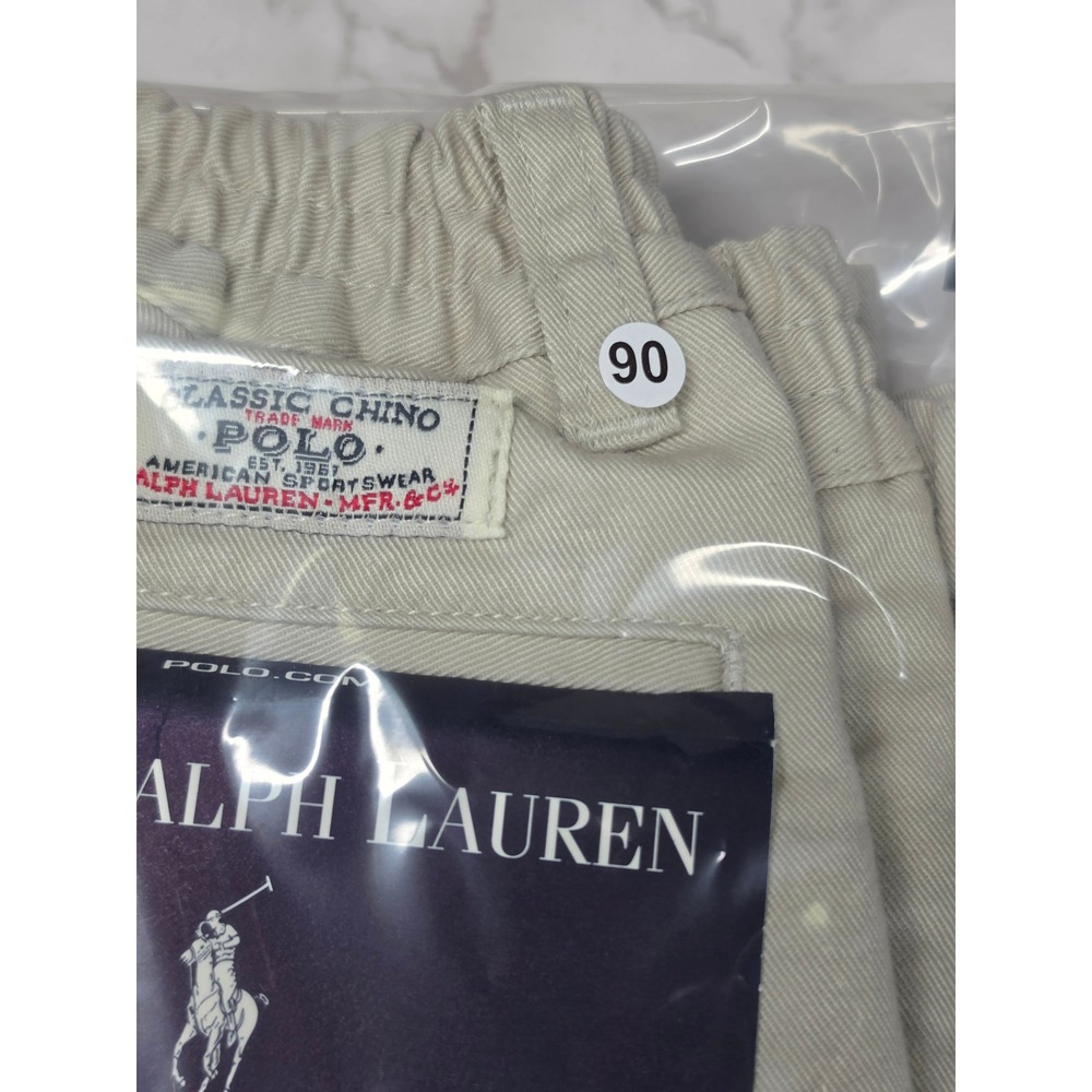 Polo Ralph Lauren Boys 2T Khaki The Andrew Pant Pleated Classic Chino NWT - Picture 5 of 5